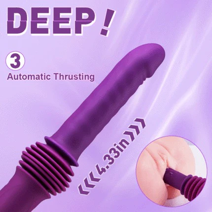 Powerful 145 Inch Thrusting Dildo Machine 11.81 Inch