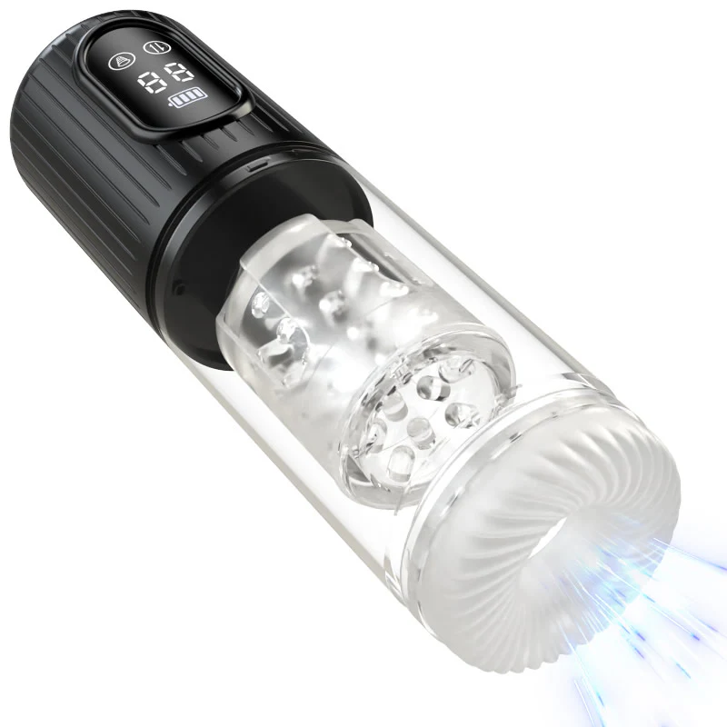 Aisia-4 Suction 5 Thrusting Rotating 3 in 1 Sex Stroker