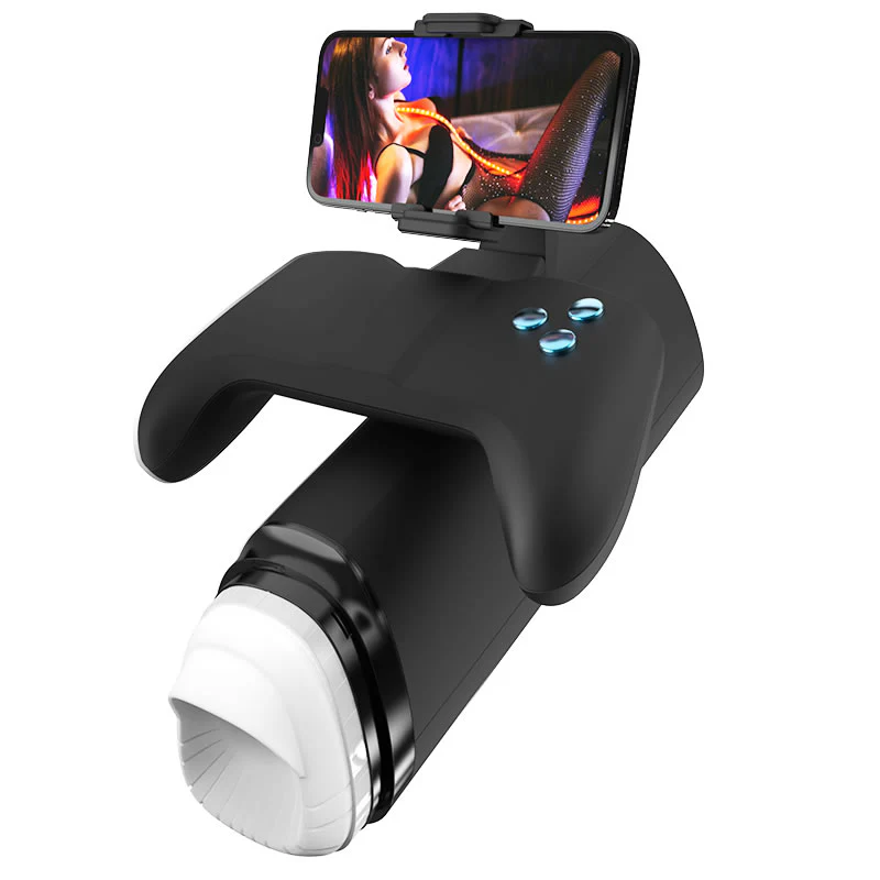 Turbo - Thrust 10-Mode Stroker �C Interactive Gamepad Design with Adjustable Phone Stand