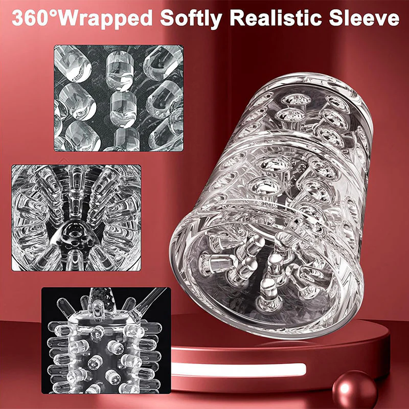 Poseidon - 7 Sucking Rotating Licking Male Stroker Bath Masturbator