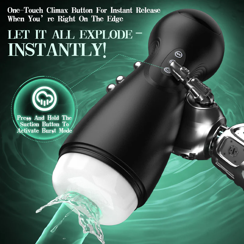 SolaceX - Intense Suction & Vibration Pleasure Male Stroker Masturbator