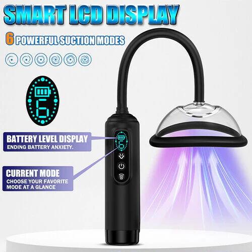 Tarzanee - Automatic Vacuum Nipple Pump & Vagina Pussy Pump With 5 Cups