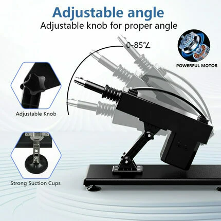 Tarzanee - Automatic Heating Swinging Vibrating Sex Machine with Dildo 14.6 Inch