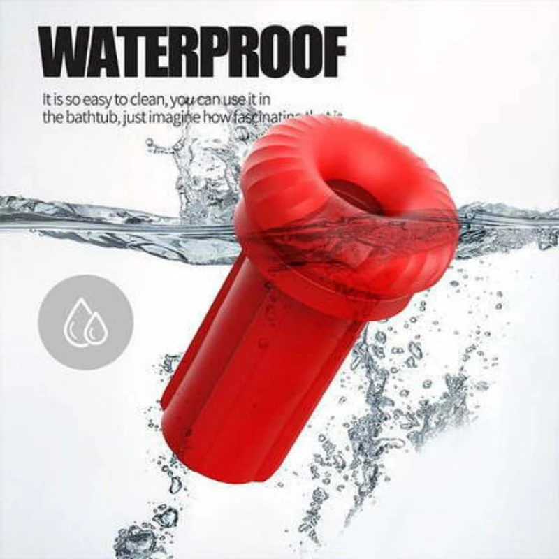 Tarzanee - 9 Telescopic Vibration Sucking Heated Aircraft Male Stroker