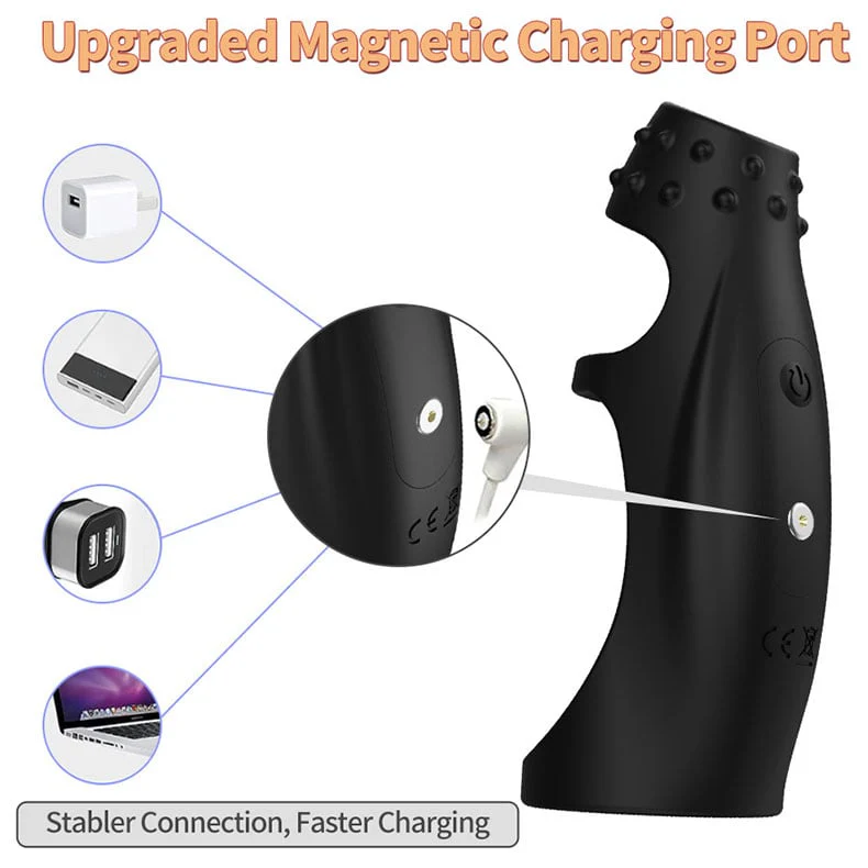 Tarzanee - 10 Vibrating Cock Ring with G-spot Stimulation and Remote Control