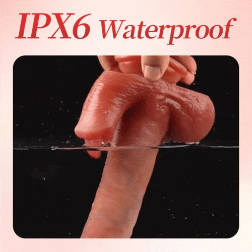 Tarzanee - UPGRADED 10.43 In Longer Licking Heating Thrusting Swinging Lifelike Dildo