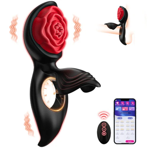 Tarzanee - Wizard APP Control 7 Vibrating Cock Ring