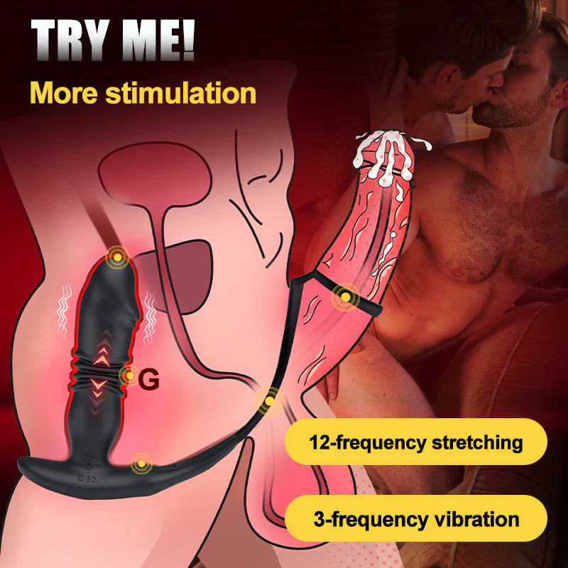 SAUL - Prostate Climax Thrusting Anal Training Prostate Massager