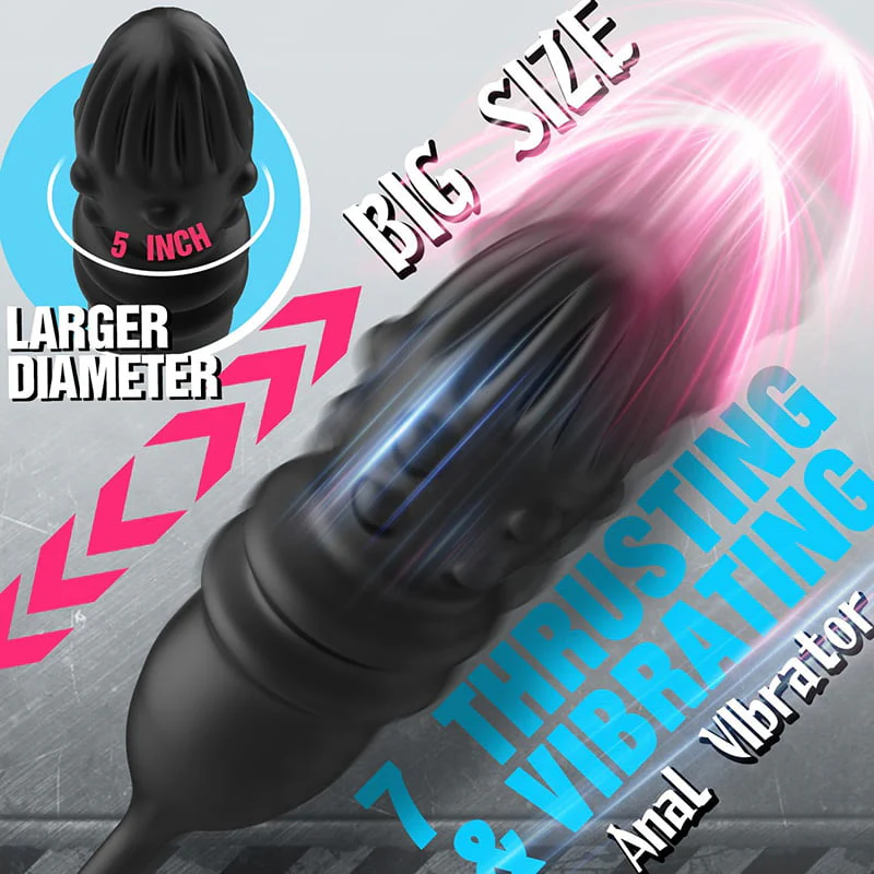 Tarzanee �C Thrusting & Vibrating Glans Trainer for Intense Penis and Anal Stimulation