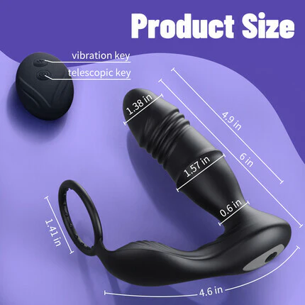 Tarzanee - Telescopic Vibration Prostate Massager