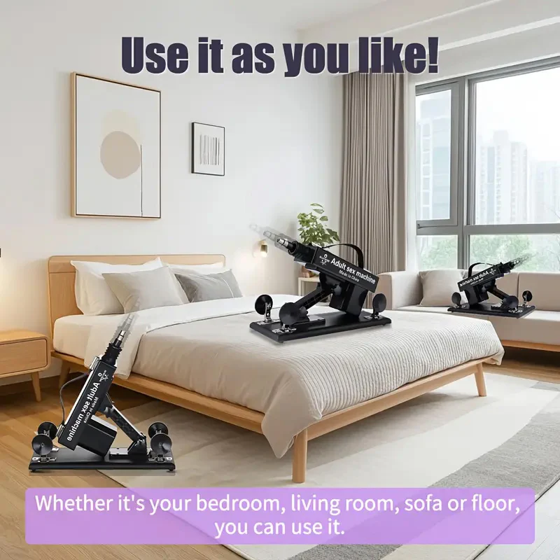 Ultimate Pleasure with Top-Rated Sex Machine 7 Accessories Automatic Thrust Anal Love