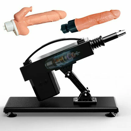 Tarzanee - Automatic Heating Swinging Vibrating Sex Machine with Dildo 14.6 Inch