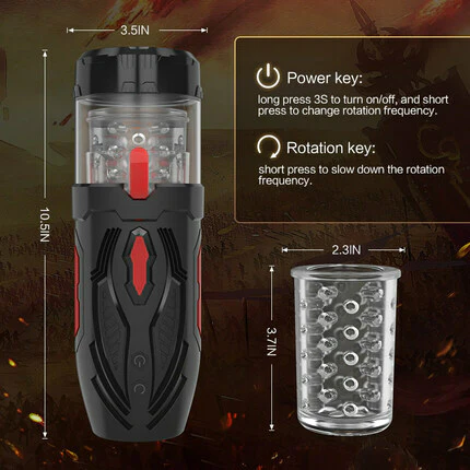 Tarzanee - Thrusting Rotating Masturbation Cup