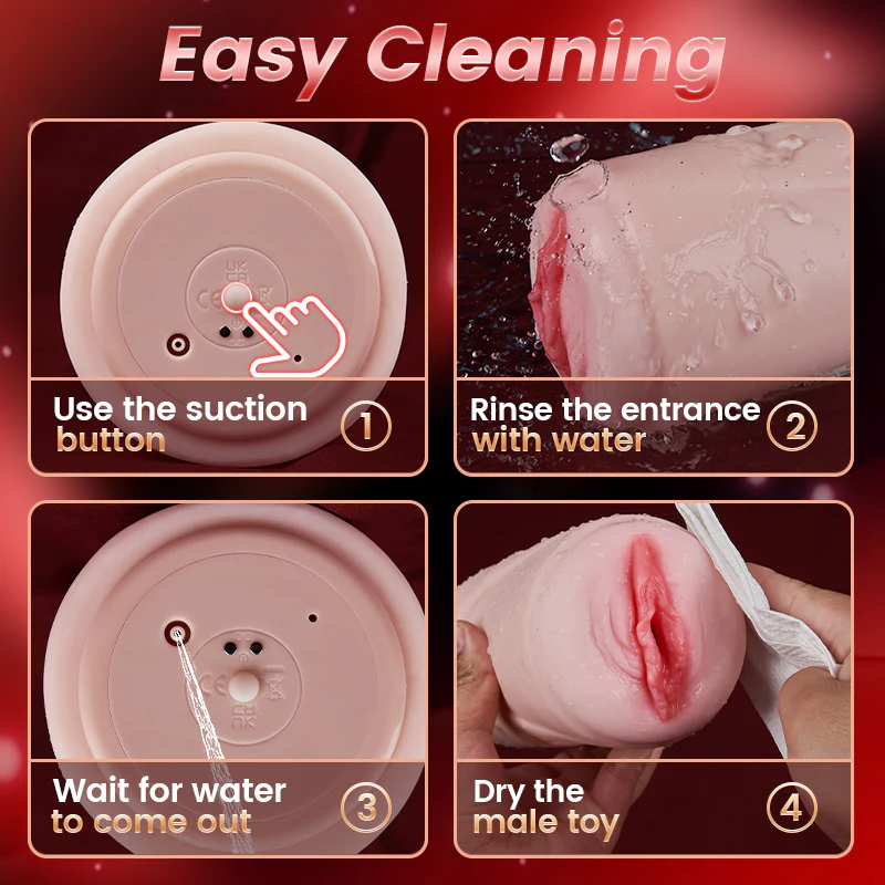 Tarzanee - Realistic Vagina Sucking Vibrating Male Stroker Masturbator