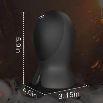 Tarzanee - 12 Super Vibrating 2 in 1 Male Penis Vibrator