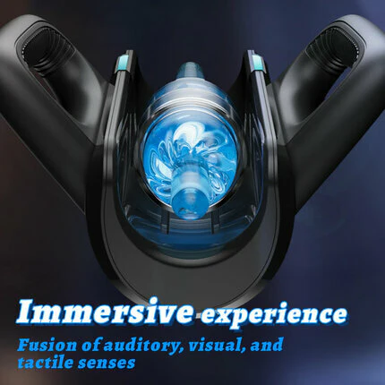 Leten - Interactive Transparent Stroker 10 Thrusting, 4,72?in Deep Stroke & Realistic Moaning Voice Stroker