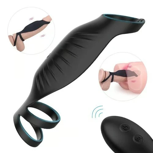 SemenSentry - Vibrating 2 IN 1 Cock Ring