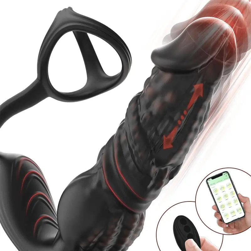 Leonidas �C Upgrade Fast Thrusting 6-in-1 Prostate Massager with Remote Control and APP