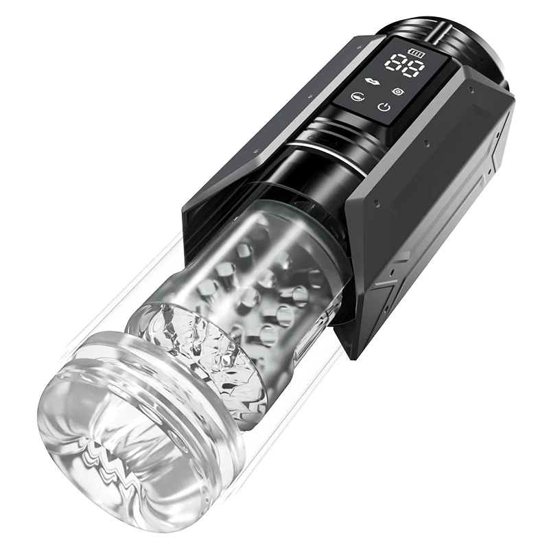 King - 100% Waterproof 4 IN 1 Automatic Masturbation Cup for Men