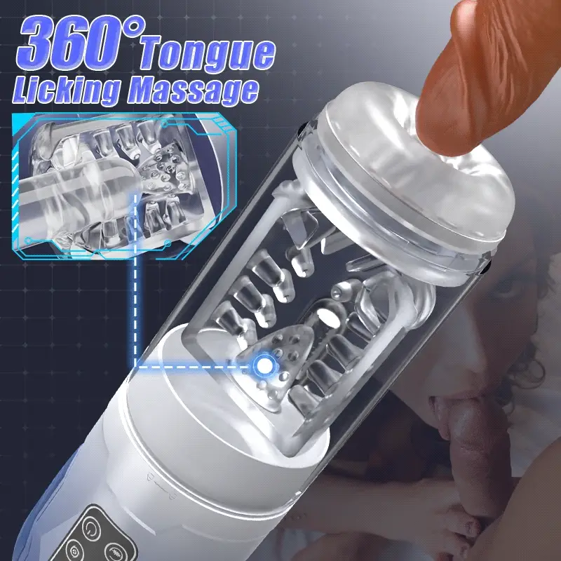 Empyrean - 5 IN 1 Function Male Stroker Masturbator & Penis Pump