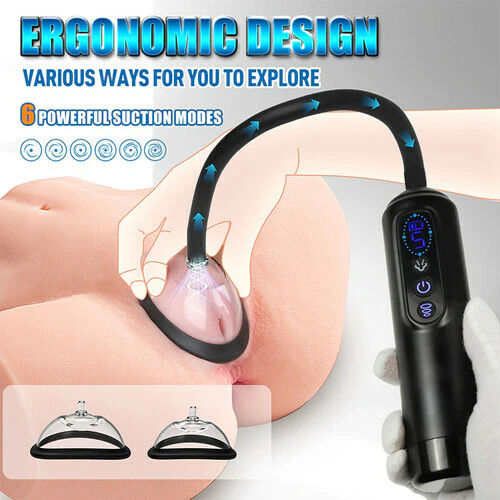 Tarzanee - Automatic Vacuum Nipple Pump & Vagina Pussy Pump With 5 Cups