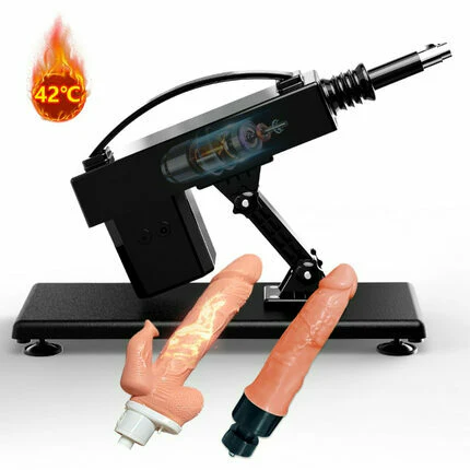 Tarzanee - Automatic Heating Swinging Vibrating Sex Machine with Dildo 14.6 Inch