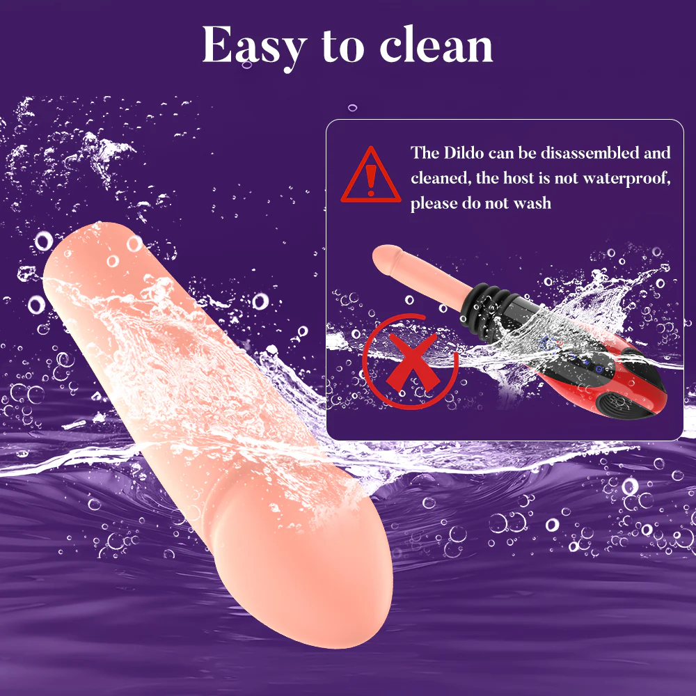 Tarzanee - 9 Thrusting Vibrating Heating Dildo Sex Machine