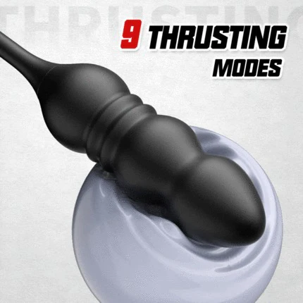 Tarzanee - 9 Thrusting & Vibrating Wearable Prostate Massager with Cock ring