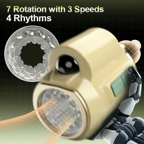 DiveEase - 7 Rotation Vibration Open Ended Stroker