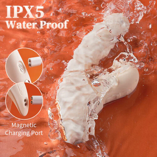 Tarzanee - 4 IN 1 APP Control Thrusting Sucking Heating G-spot Vibrators Detachable Stimulator