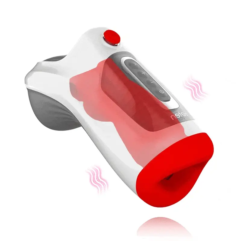 Tarzanee - Leten 10 Vibrations Deep Throat Air Control Vacuum Sucking Blowjob Masturbator Male Stroker