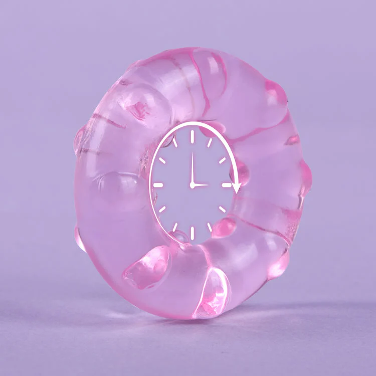 Tarzanee - 3-Piece Set Cock Rings High-Elasticity Tpe Rings For Male Pleasure