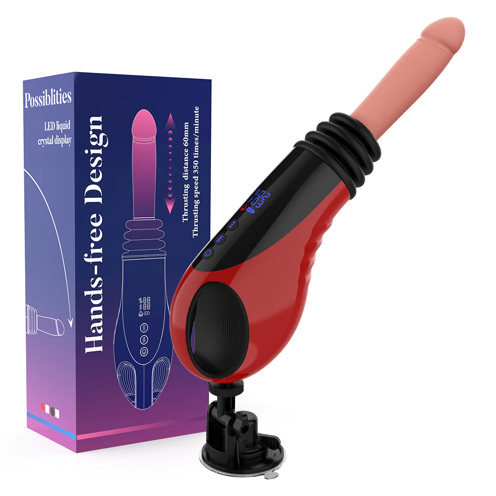 Tarzanee - 9 Thrusting Vibrating Heating Dildo Sex Machine