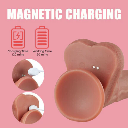 Tarzanee - Thrusts Vibration Dildo 8.66 Inch