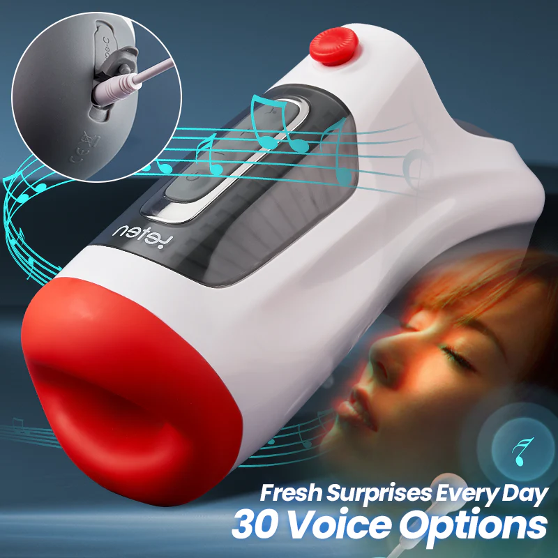 Tarzanee - Leten 10 Vibrations Deep Throat Air Control Vacuum Sucking Blowjob Masturbator Male Stroker