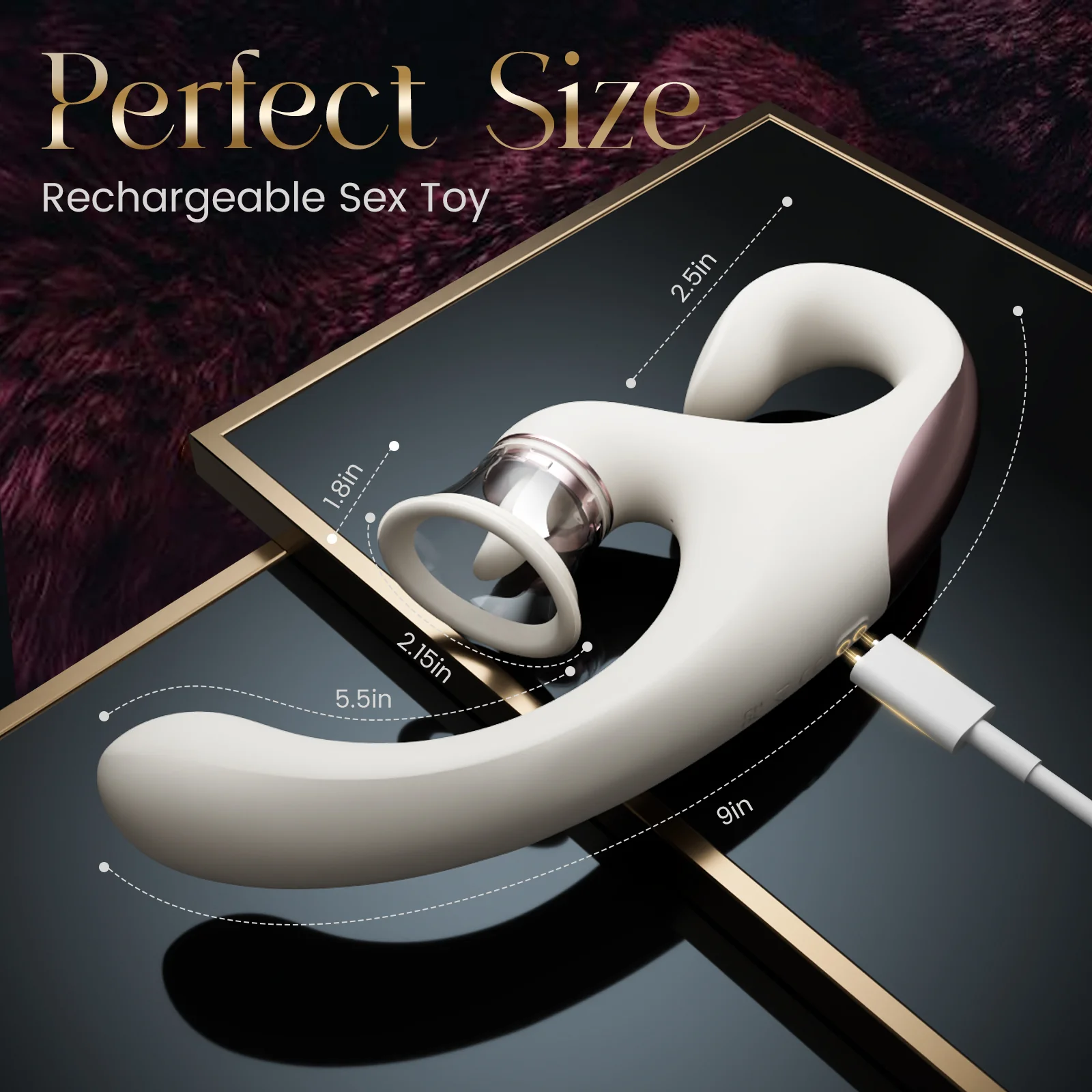 Sweetie Fox- Clitoral Arousal Tongue Licking Suction Vibration Triple Stimulation Vibrators