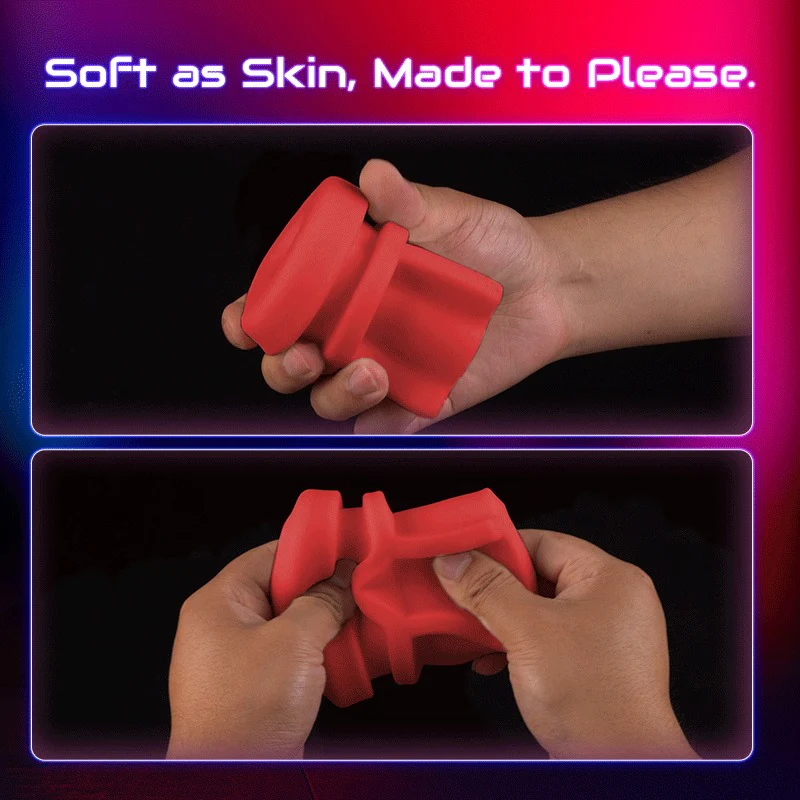 Tarzanee - ��Partner Play��LickMe Phone Holder 4 Suction 7 Tongue-Licking Voice Function Male Stroker Masturbator