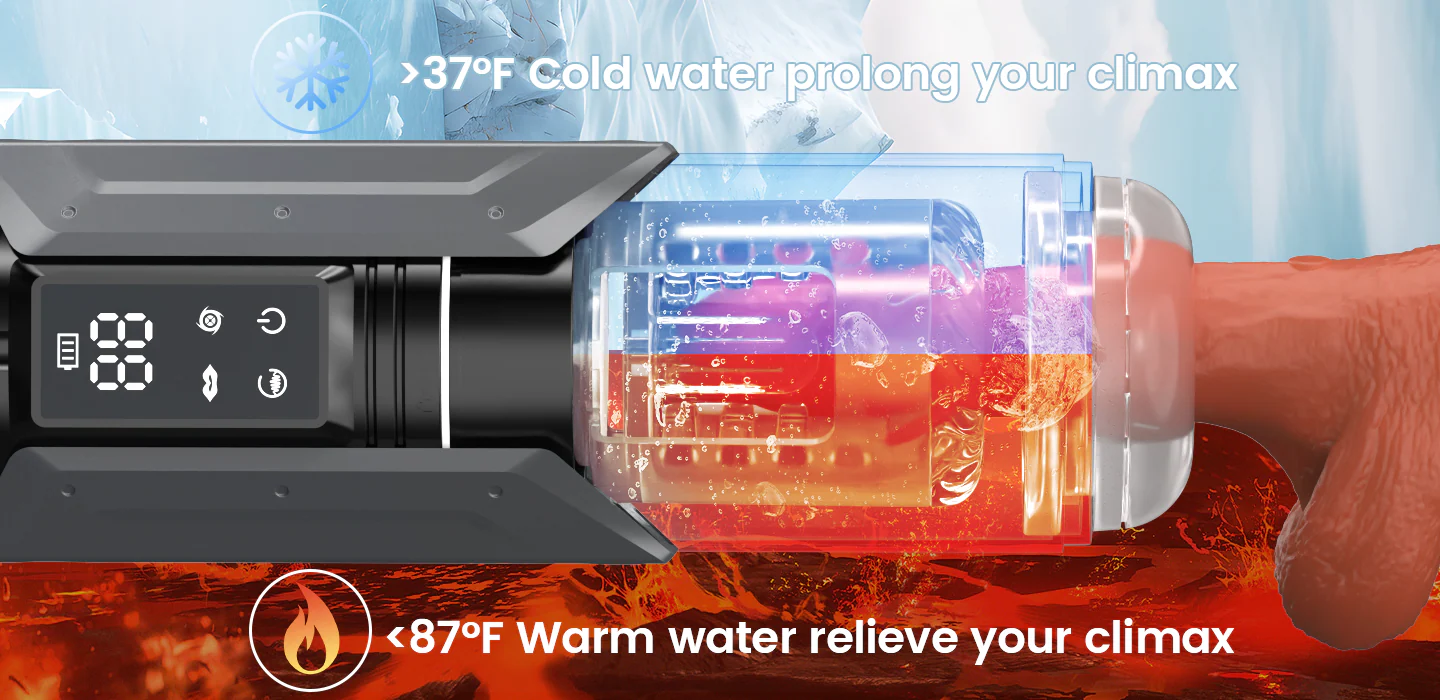 King - Vibrating Masturbation Cup